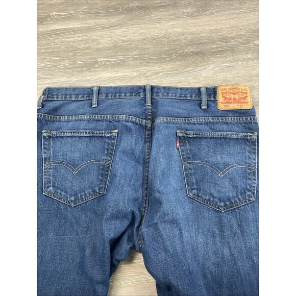 Levis 569 Jeans Mens‎ 40 X 30 Loose Straight Medium Wash Y2K 100% Cotton - Picture 7 of 7